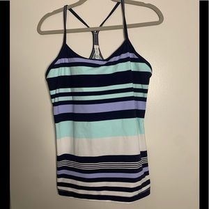 Stripped Lululemon Tank Top